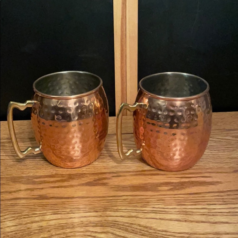 2 Moscow mule mugs. Used maybe twice.